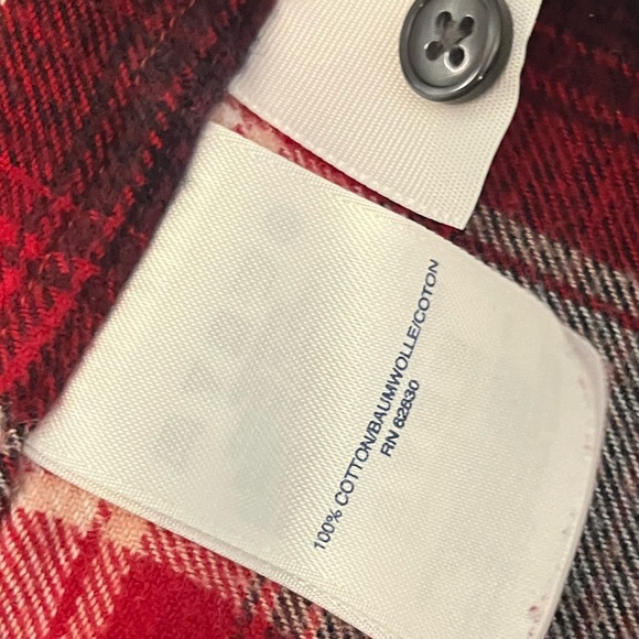 Lands' End Flannel Shirt - Picture 3 of 3